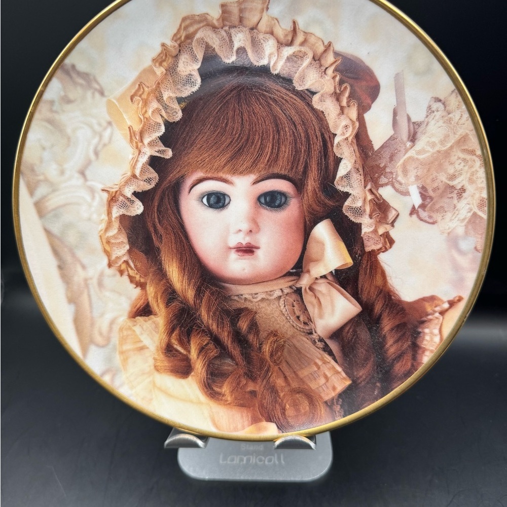 Hanau Doll Museum "Portrait of Colette" Franklin Mint Limited Ed Plate C6872